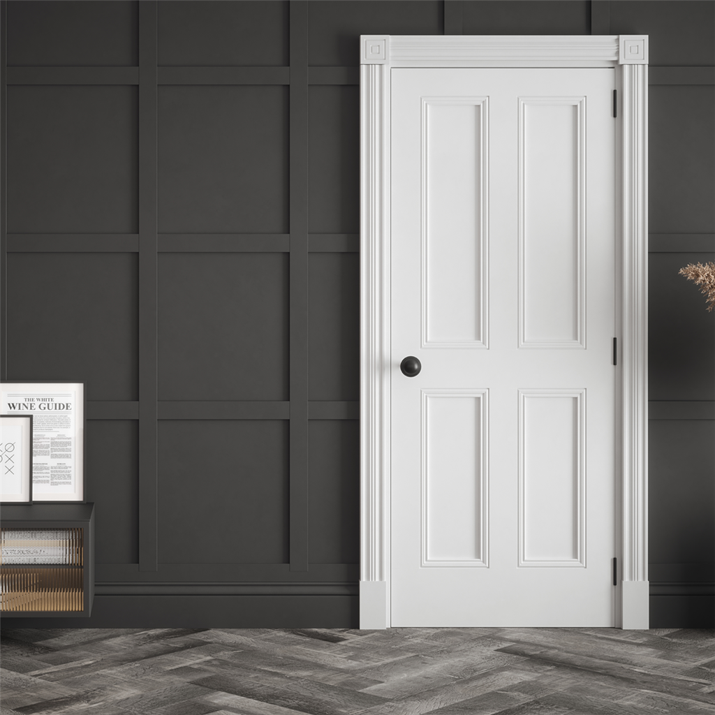 ARDMORE 4 PANEL PRIMED DOOR 78X26X44mm