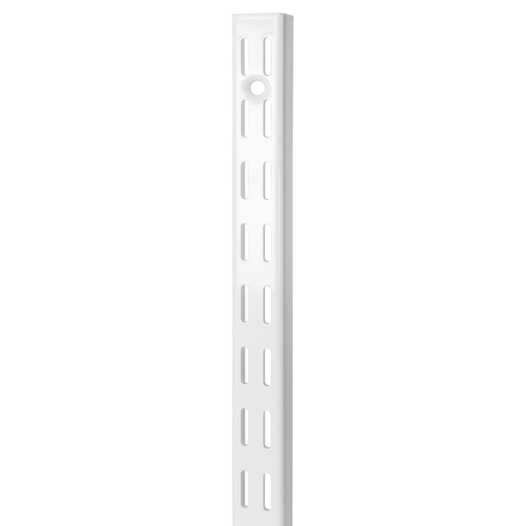 B ORG TWIN SLOT H-UPRIGHT 100cm WHITE X 10 pcs