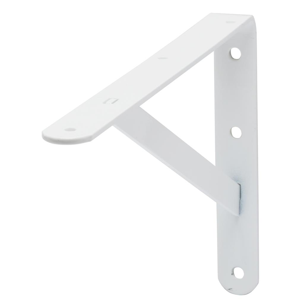 B ORG INDUSTRIAL BRACKET 20x30cm WHITE X 6 pcs