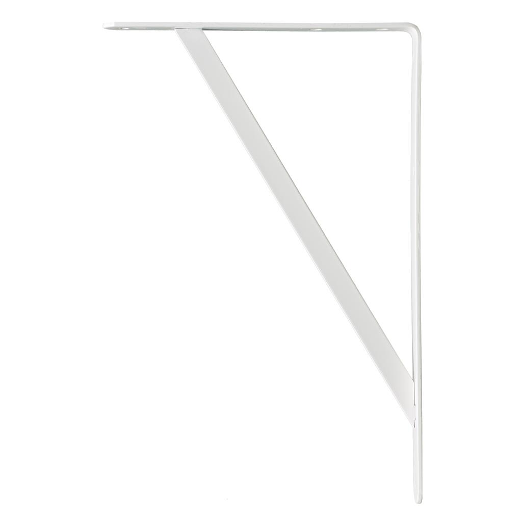 B ORG INDUSTRIAL BRACKET 25x40cm WHITE X 6 pcs