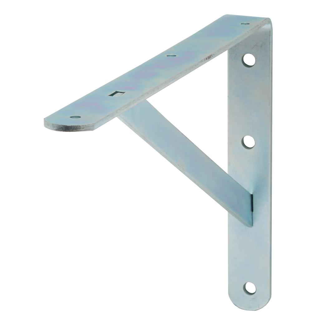 B ORG INDUSTRIAL BRACKET 20x30cm GALVANISED X6 pcs