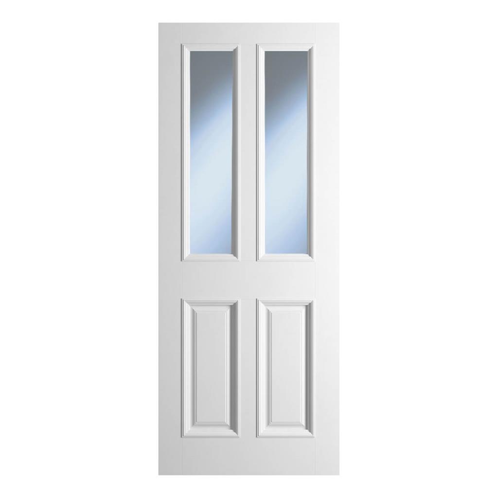 BEDFORD PRIMED 2P/2L CLR GLZ BOLECTION DOOR 78X30