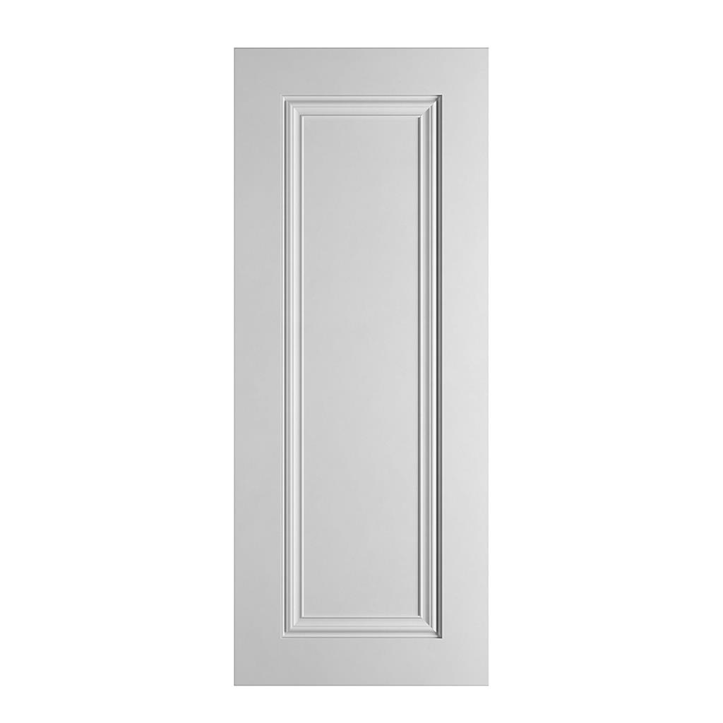 CHARLESTON 1 PANEL WHITE PRIMED DOOR 78x28