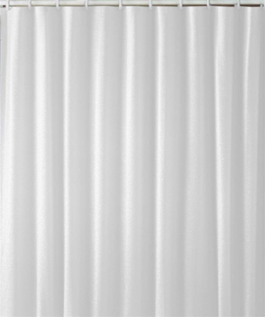 EUROSHOWERS CURTAIN WHITE DIAMOND 180X200 POLYBAG