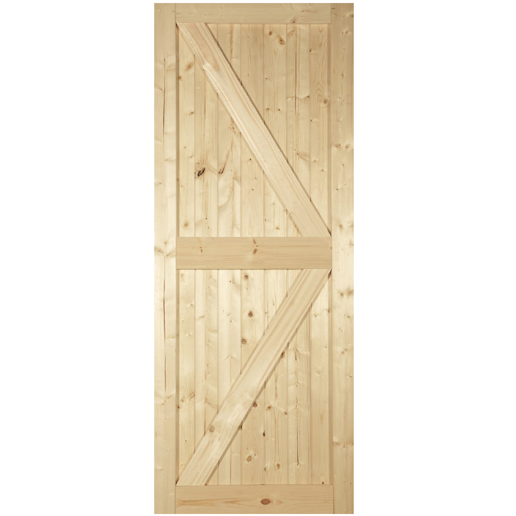 CAMDEN FRAMED LEDGED & BRACED DOOR 44mm 78X30