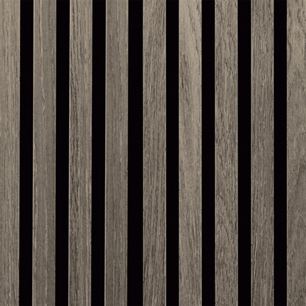 FT PREM ACOUSTIC PANEL 2.44m605x22mm GREY OAK