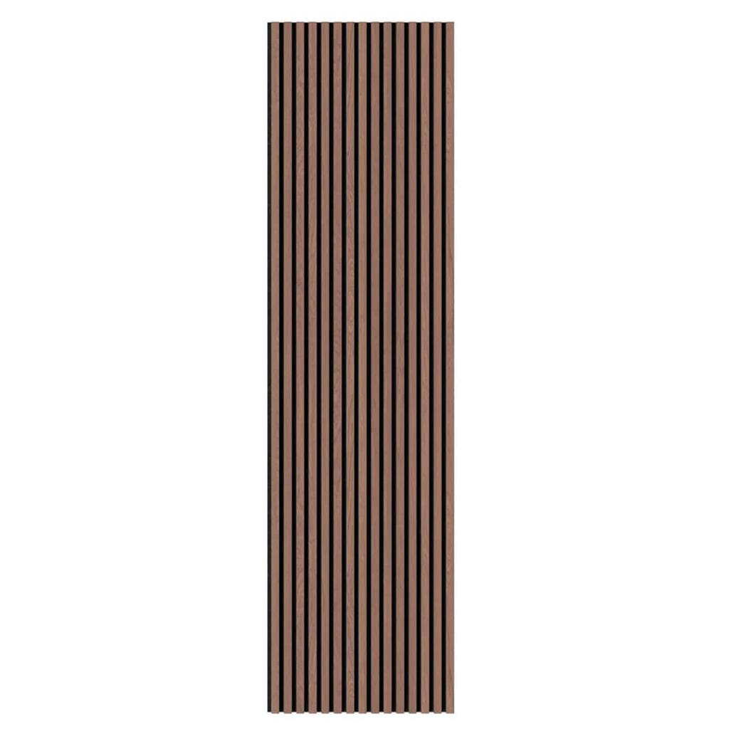 FT BASIC ACOUSTIC PANEL 2.44mx605x22mm WALNUT