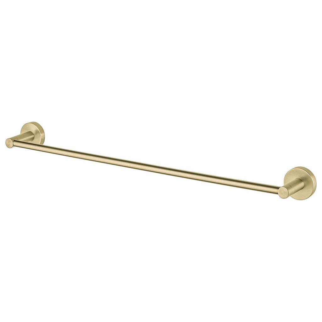 HACEKA KOSMOS TOWELRAIL SINGLE 61CM BRUSHED GOLD