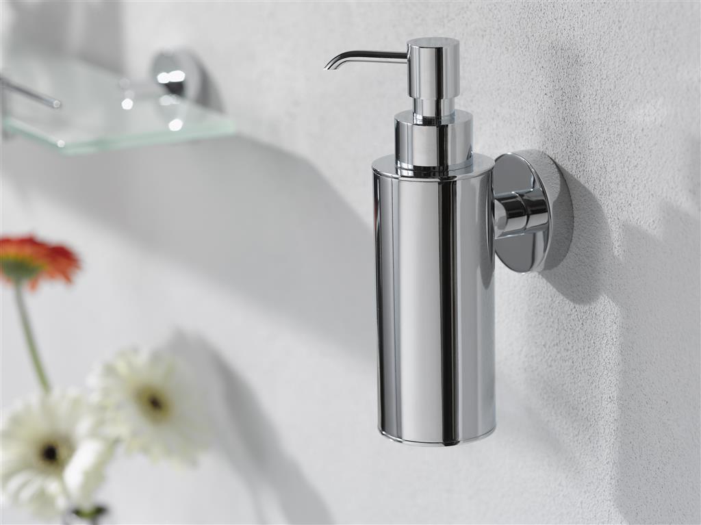 N402317-HACEKA KOSMOS METAL SOAP DISPENSER CHROME