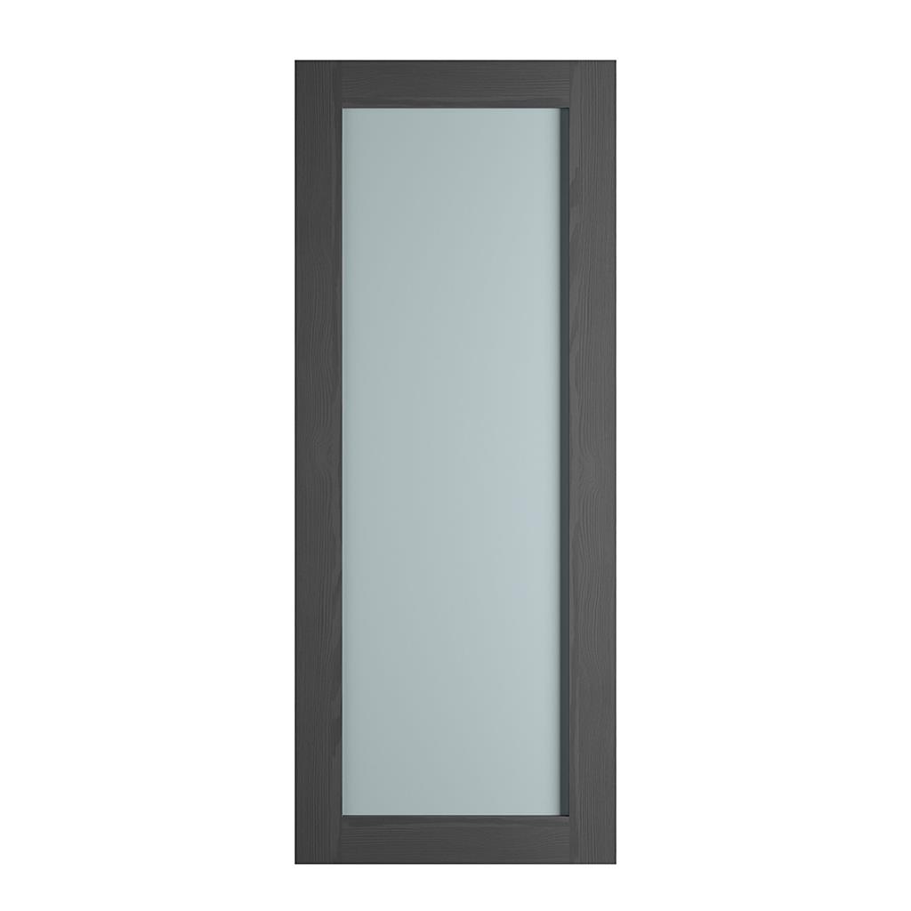 NOLITA GREY OPAQUE GLASS PRE-FINISH DOOR 80x32