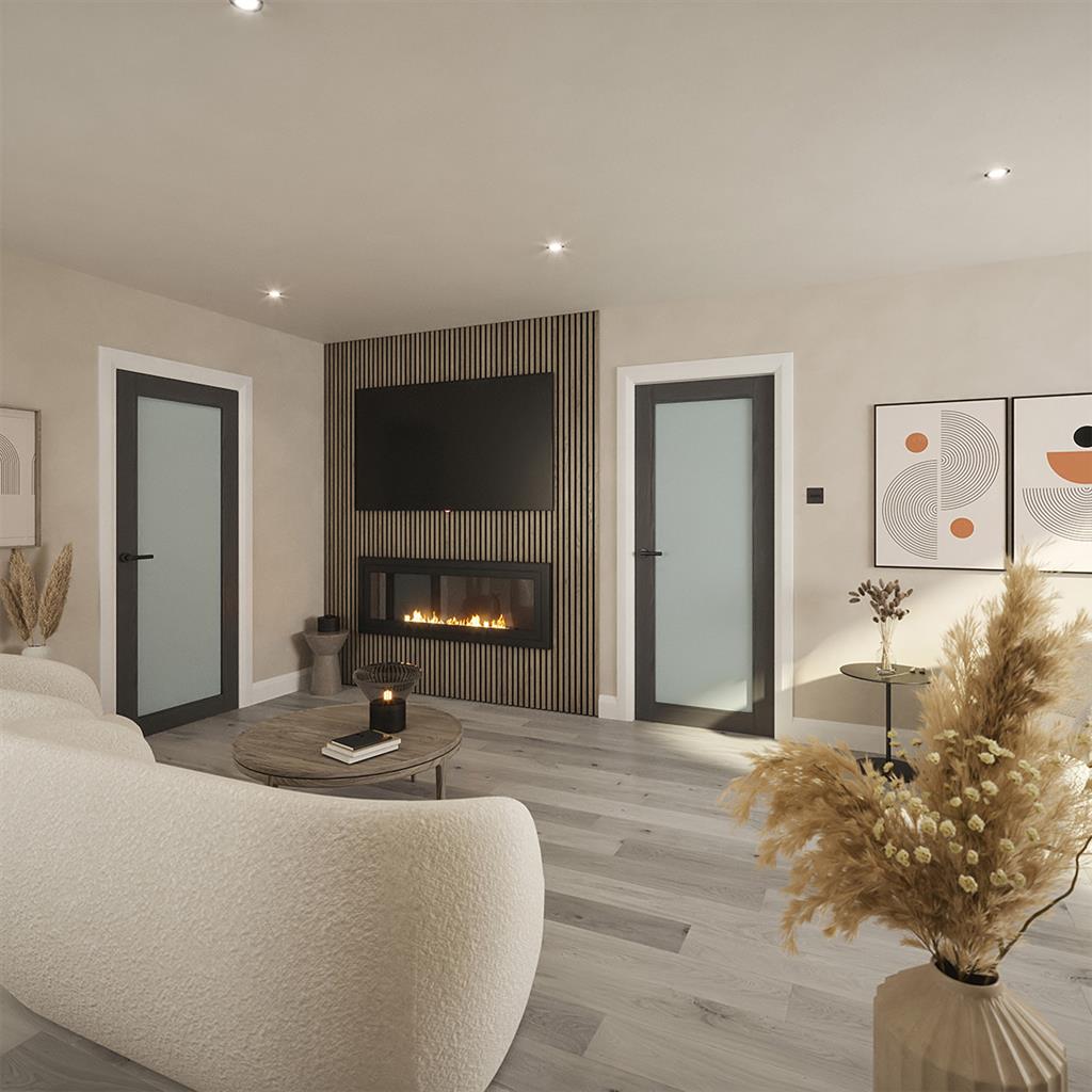 NOLITA GREY OPAQUE GLASS PRE-FINISH DOOR 80x32