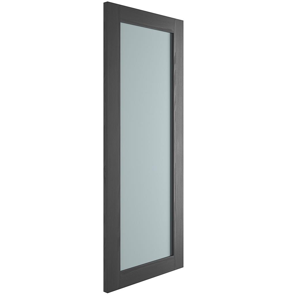 NOLITA GREY OPAQUE GLASS PRE-FINISH DOOR 80x32