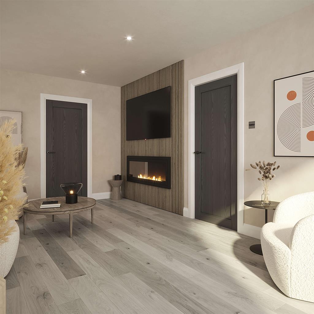 NOLITA GREY SHAKER PRE-FINISHED DOOR 80x32