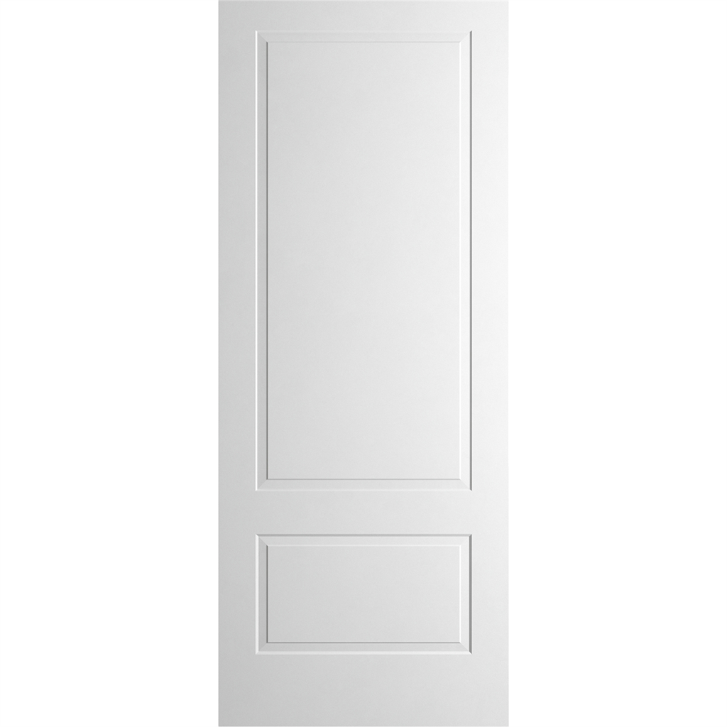 DOVER 2 PANEL WHITE PRIMED DOOR 78x24x42mm