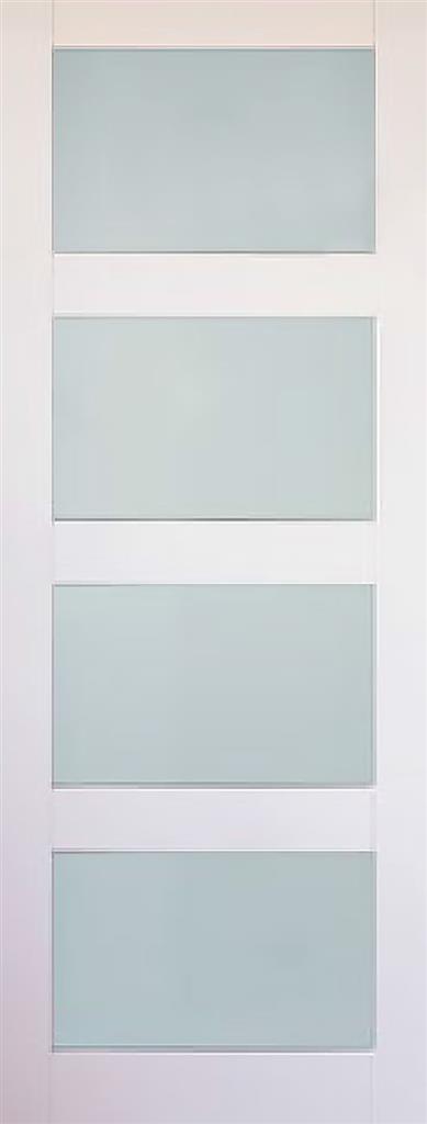 KIRKLAND PRIME SHAKER 4P ETCHGLASS DOOR 80x32