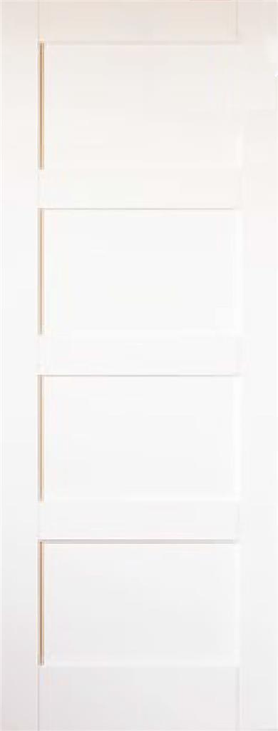 KIRKLAND PRIMED SHAKER 4P DOOR 80x32