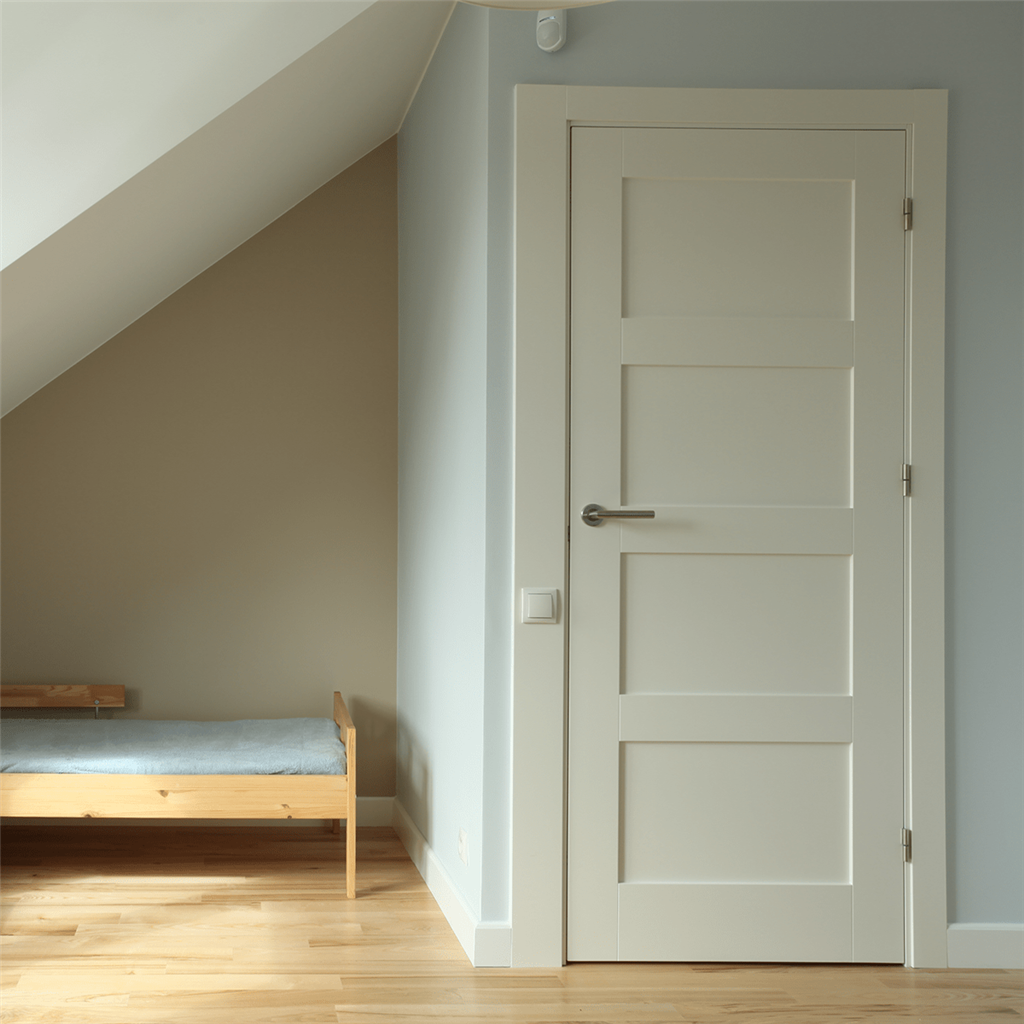 KIRKLAND PRIMED SHAKER 4P DOOR 80x32