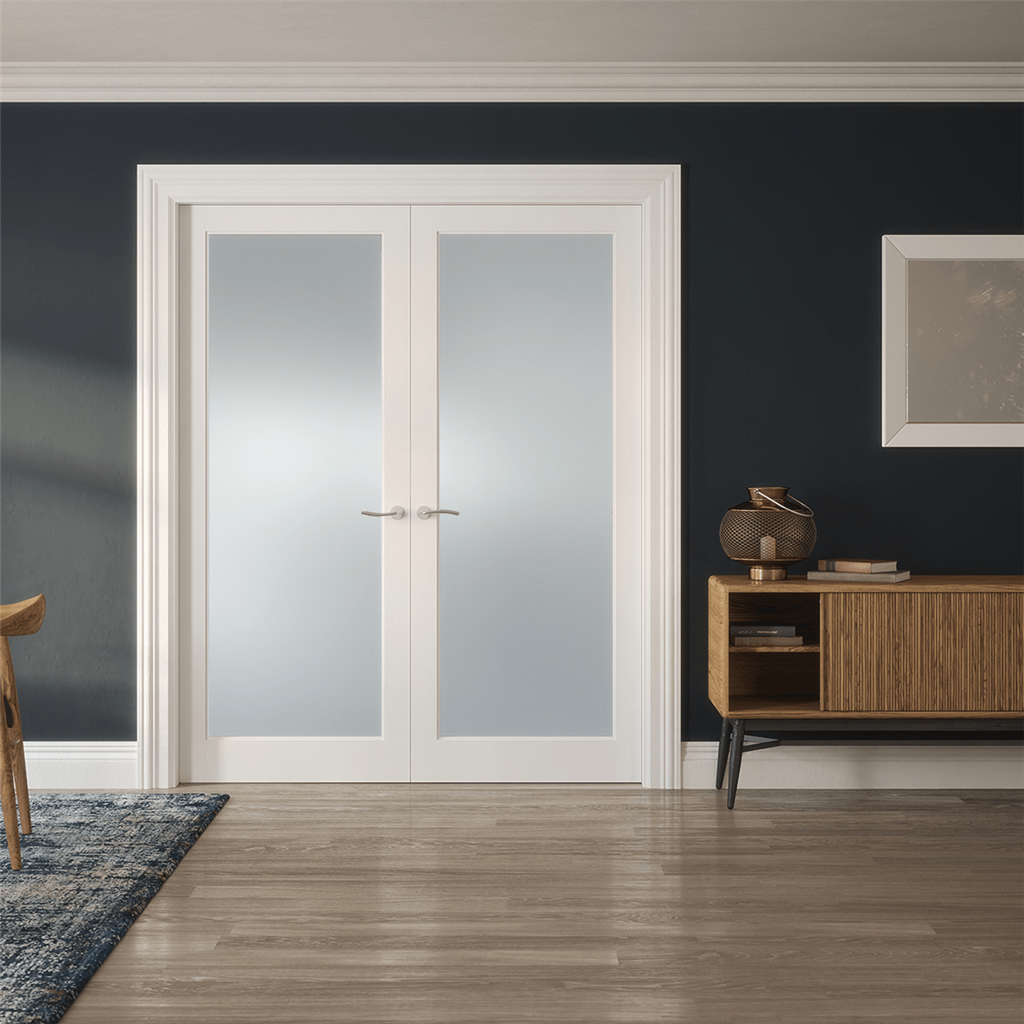 KENMORE WHITE PRIMED LAMSAFE GLAZED DOOR 80X32