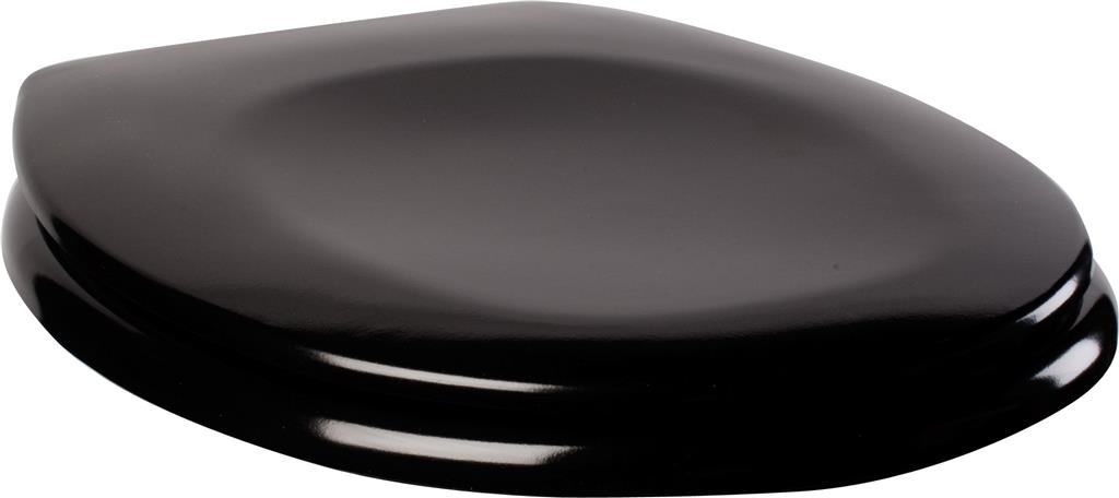 TEMA ANTIBACTERIAL TOILET SEAT BLACK