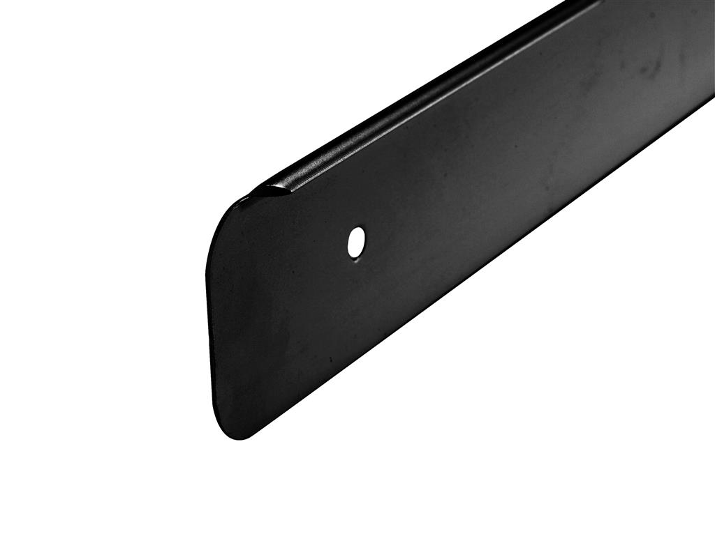 WORKTOP BLACK  28MM  END CAP  6MM PROFILE