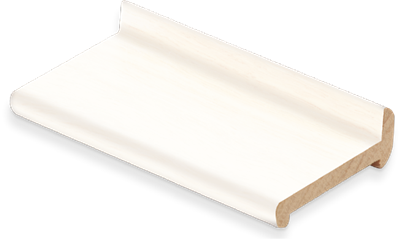 WHITE PRIMED T-REBATE MOULDING 2.1M X 5 LENGTHS