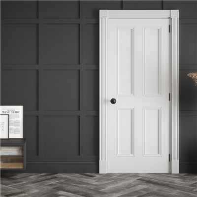 ARDMORE 4 PANEL PRIMED DOOR 78X26X44mm
