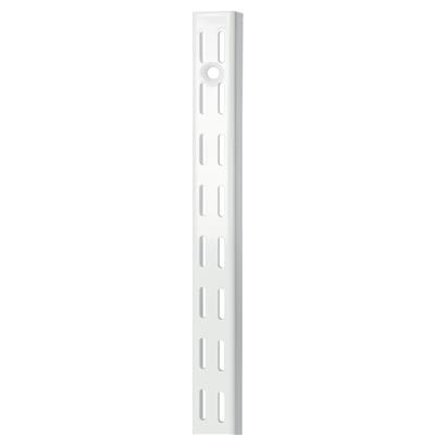 B ORG TWIN SLOT H-UPRIGHT 71cm WHITE X 10 pcs
