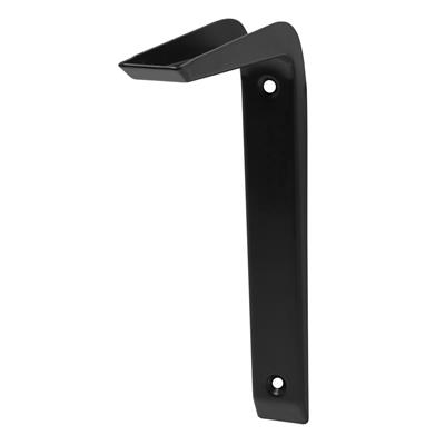 B ORG CANTILEVER BRACKET 15x12cm BLACK X 10 pcs