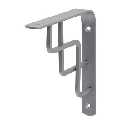 DURALINE STEP BRACKET 14,5CM  MATT SILVER x 6pcs