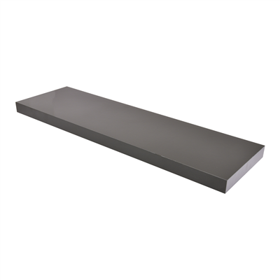 DURALINE FLOAT SHELF  60X23.5CM SAND LAQ x 3pcs