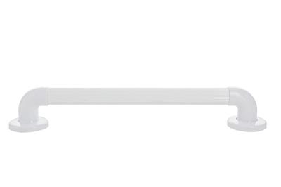 LIVING PLUS WHITE PLASTIC GRAB BAR 36MM X 300MM