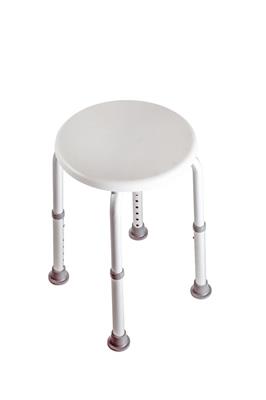 LIVING PLUS ROUND BATH/SHOWER STOOL HEIGHT ADJUST