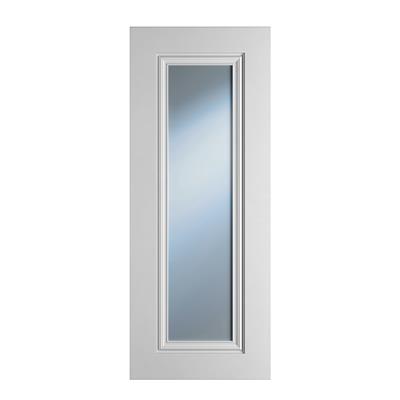 CHARLESTON 1P CLEAR GLASS WHITE PRIMED DOOR 80x32