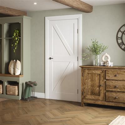 DEVON COTTAGE WHITE PRIMED DOOR 80x32