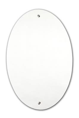 TEMA SUREFIX PRE-DRILLED MIRROR OVAL 60 x 40