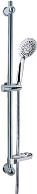 EUROSHOWERS SILVERJET SET CHROME (HOSE/HEAD/RAIL)