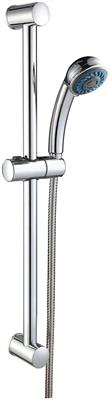 EUROSHOWERS SIMPLE JET SET CHROME (HOSE/HEAD/RAIL)