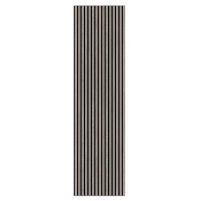 FT PREM ACOUSTIC PANEL 2.44m605x22mm GREY OAK