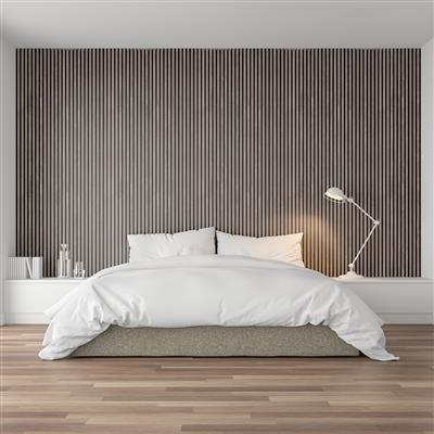 FT PREM ACOUSTIC PANEL 2.44m605x22mm GREY OAK