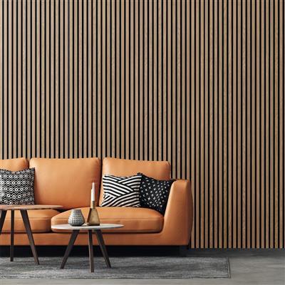 FT BASIC ACOUSTIC PANEL 2.44mx605x22mm OILED OAK