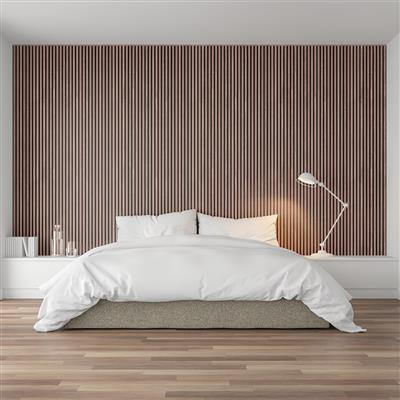 FT PREM ACOUSTIC PANEL 2.44mx605x22mm WALNUT