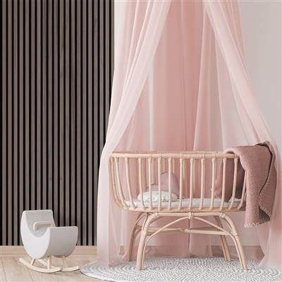 FT PREM ACOUSTIC PANEL 2.44mx605x22mm WALNUT
