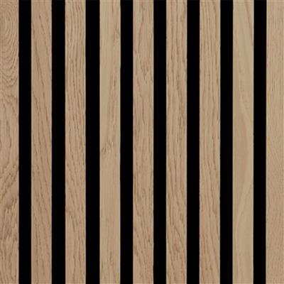 FT PREM ACOUSTIC PANEL 2.44mx605x22mm LIGHT OAK
