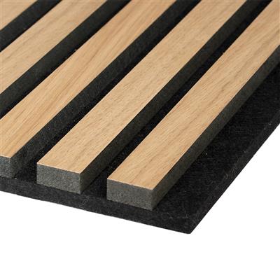 FT PROFF ACOUSTIC PANEL 3mx605x22mm LIGHT OAK