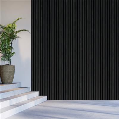 FT PROFF ACOUSTIC PANEL 3mx605x22mm BLACK OAK