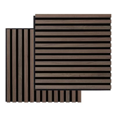 FT ACOUSTIC SQUARES 520x520x22mm x 2pcs WALNUT