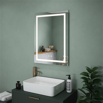 TEMA VALENTINO IP44 LED MIRROR 80X60 DEMIST LARGE