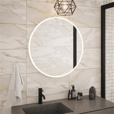TEMA ARVO IP44 LED ROUND MIRROR 80CM DEMIST LARGE 