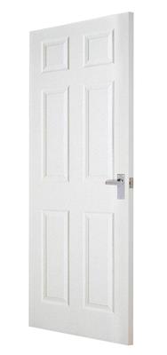 CARRICK MOULDED 6 PANEL SMOOTH DOOR 78 x 24 X 44MM