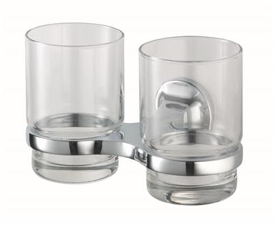 N410801 ASPEN DOUBLE TUMBLER HOLDER